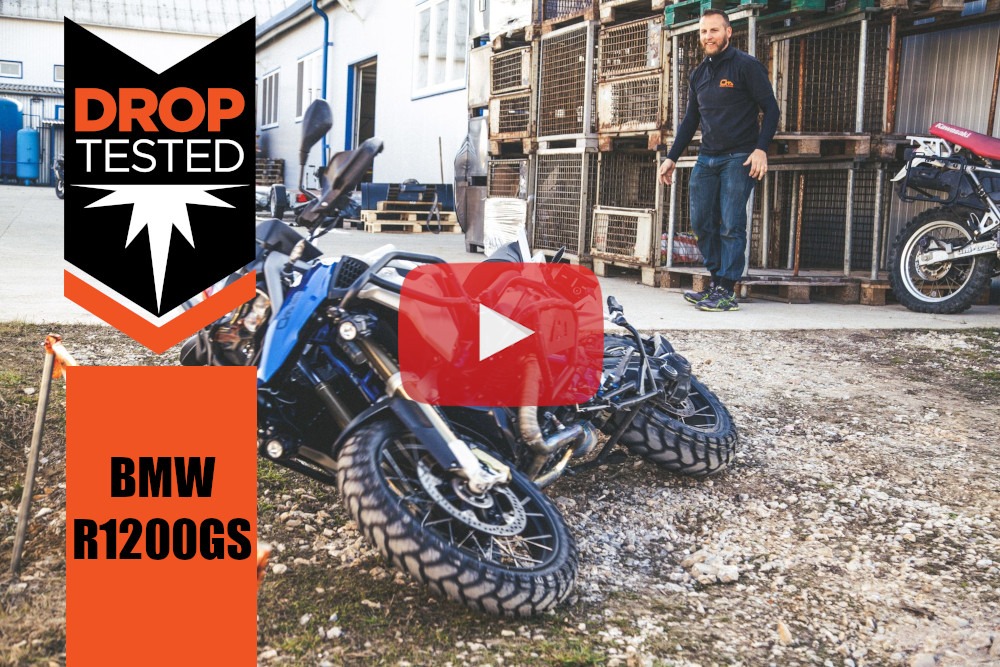 BMW R1200GS Tested Crash Bars