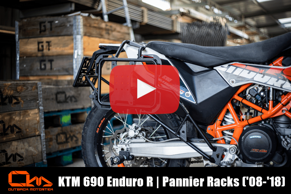 KTM 690 Enduro R Telai Portaborse 2008-2018 Installation