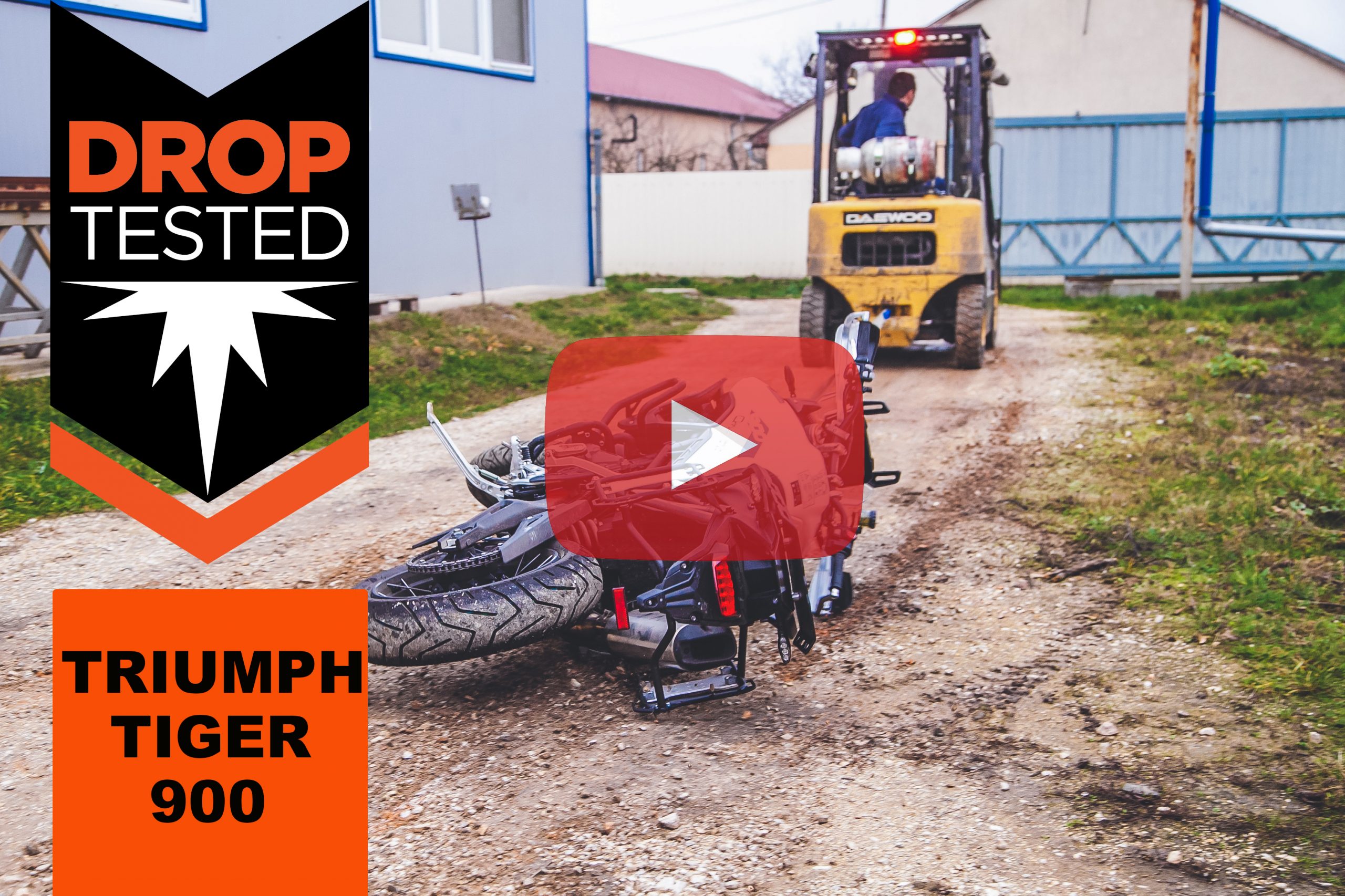 Triumph Tiger 900 Drop Test