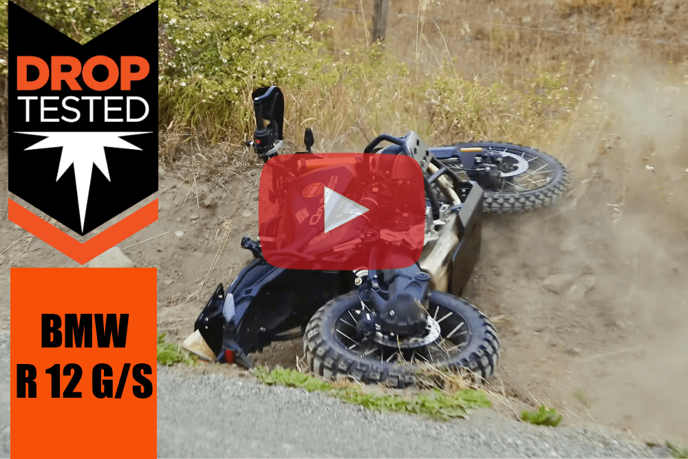 BMW R 12 G/S Drop Test