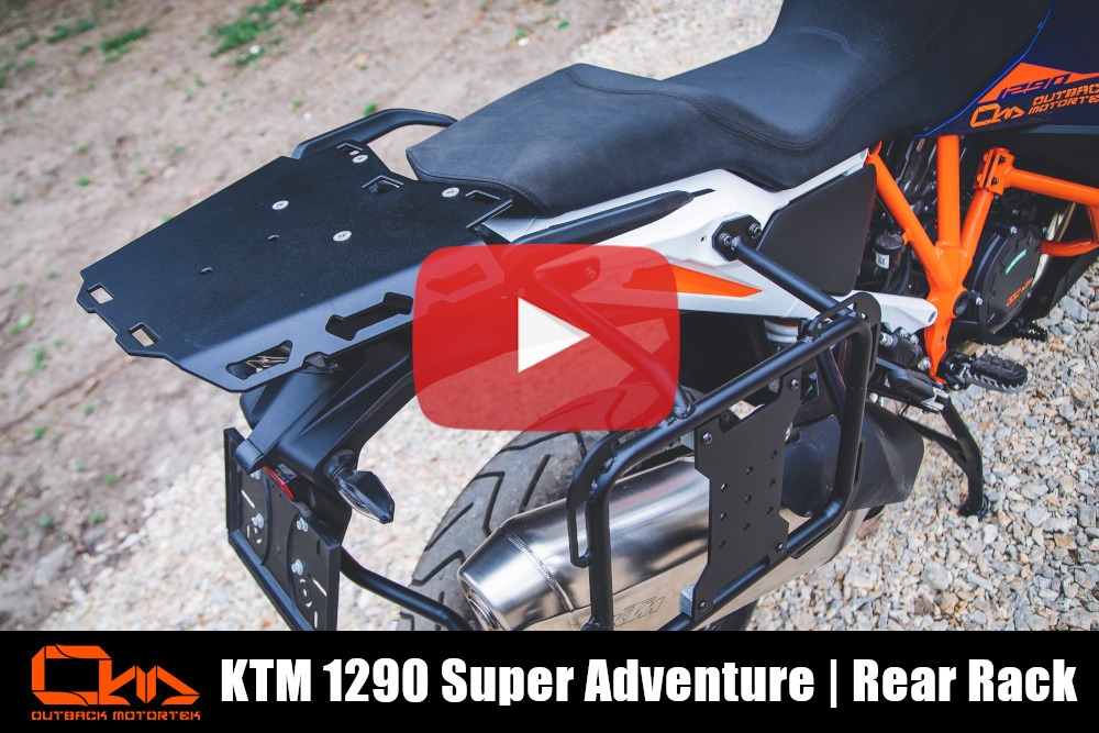 KTM 1290 Super Adventure - Piastra Portaborsa Posteriore